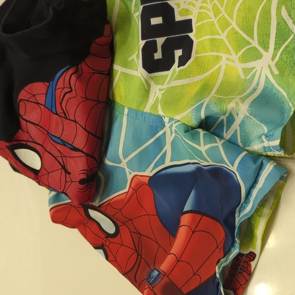 Batman and Spiderman Tshirts plus Swim trunks (18 months & 2T) - Picture 11 of 11
